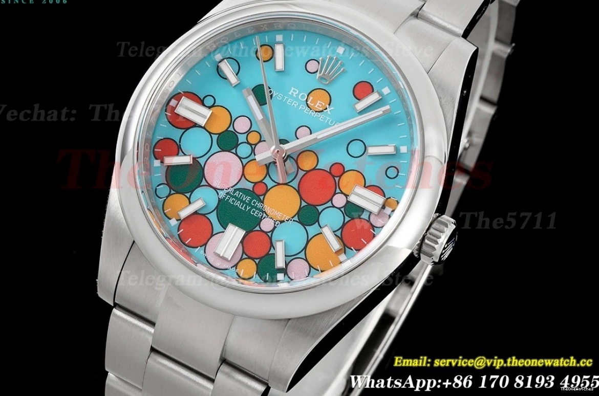 Perpetual Oyster SS Celebration A3230 41mm 124300 Dial SS EWF 0425